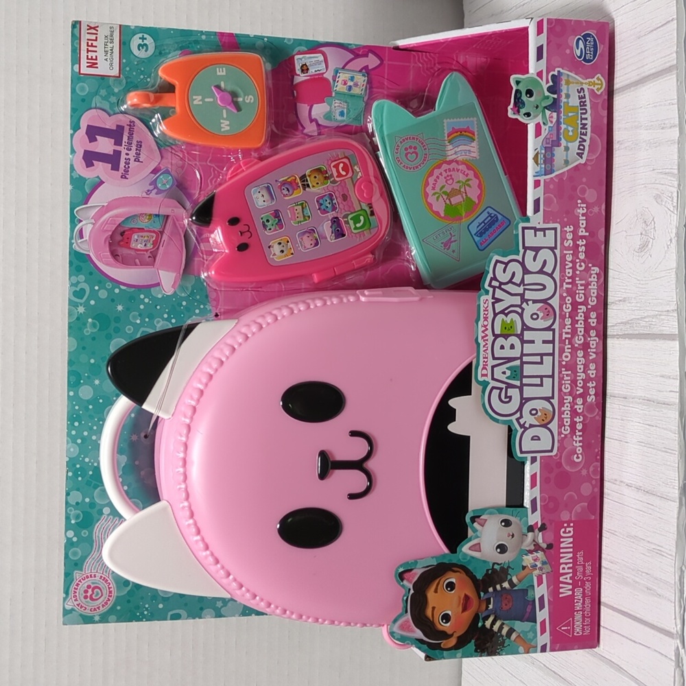 Dream Works Gabby's Dollhouse 'On-the-Go' Travel Set